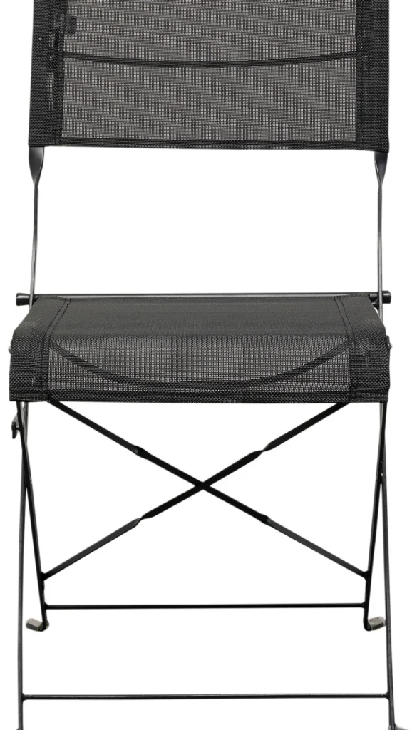 Tuolit>KARE Design Balcony Taitettava Tuoli Musta Ulkokaluste (2/Setti)