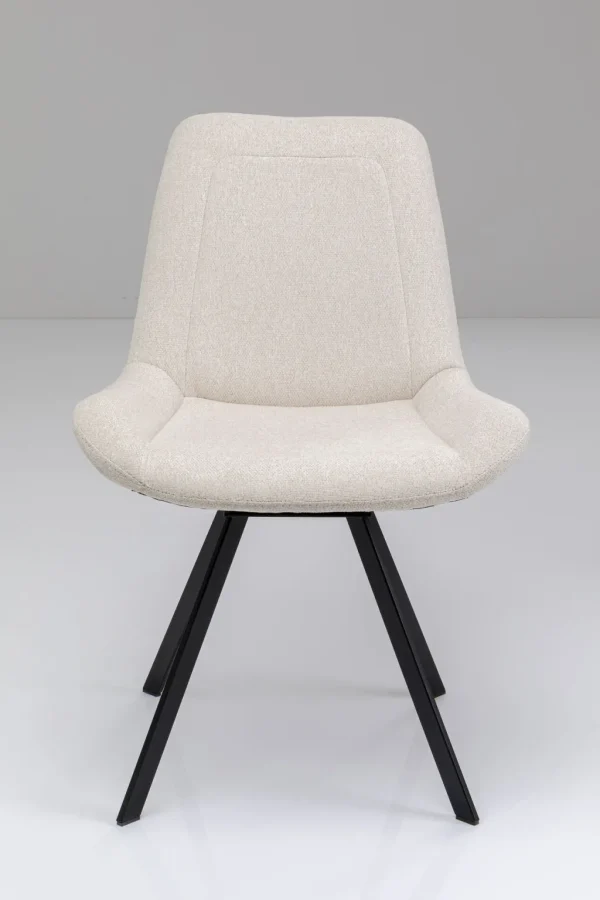 Tuolit>KARE Design Baron Pyörivä Tuoli Kermanvärinen