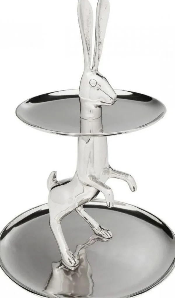Tarjottimet>KARE Design Bunny Pupu Kerrostarjotin, Hopea