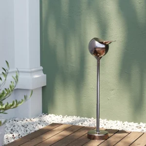 Tuhkakupit Ja Savukerasiat>KARE Design Spheric Gunmetal Jalallinen Tuhkakuppi