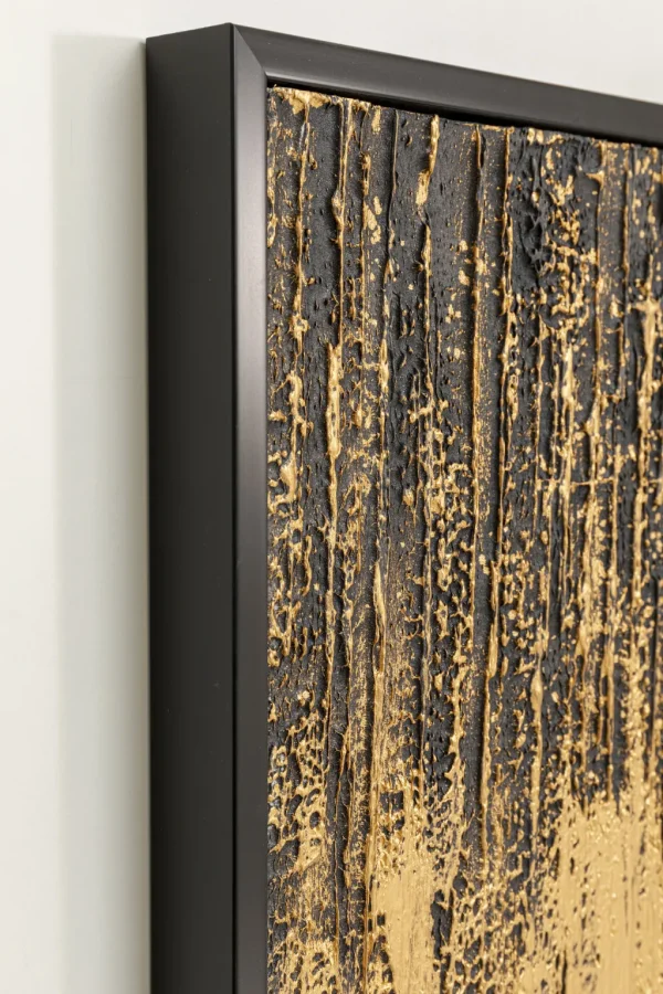 Taulut | Olohuone>KARE Design Abstract Black Kehystetty Taulu 80x120cm