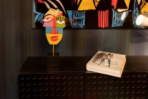 Koriste-Esineet>KARE Design Abstract Face Multicolour Koriste-esine 52cm