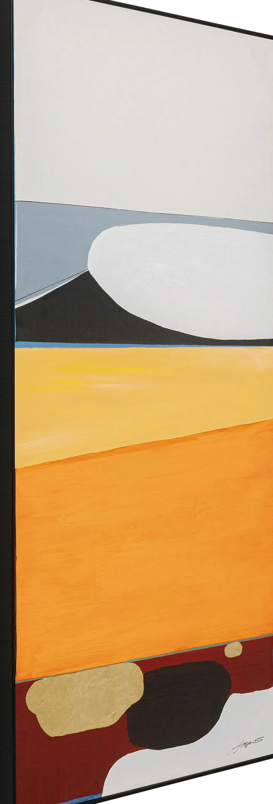 abstract_shapes_kehystetty_taulu_oranssi_xcm_1.webp Taulut>KARE Design Abstract Shapes Kehystetty Taulu, Oranssi 73x143cm