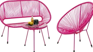 Nojatuolit>KARE Design Acapulco Mono Pink Nojatuoli Pinkki