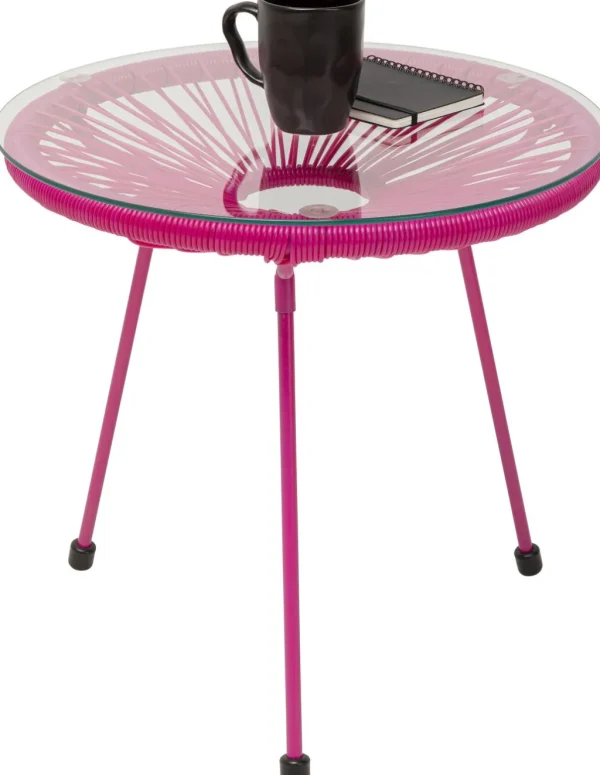 Sohvapöydät | Olohuone>KARE Design Acapulco Mono Pink Sivupöytä Pinkki