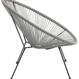 Olohuone | Nojatuolit>KARE Design Acapulco Nojatuoli Harmaa