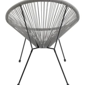 Olohuone | Nojatuolit>KARE Design Acapulco Nojatuoli Harmaa
