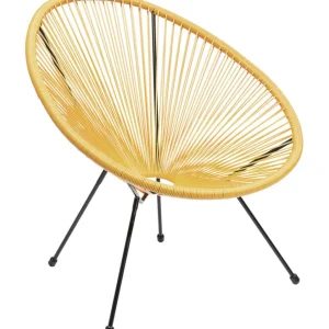 Olohuone | Nojatuolit>KARE Design Acapulco Nojatuoli, Keltainen