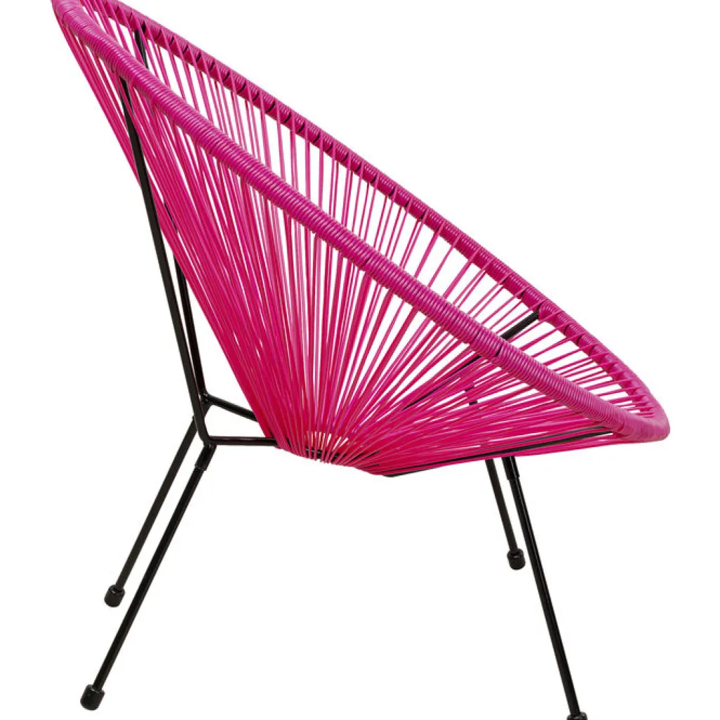 acapulco_nojatuoli_pinkki_1.webp Olohuone | Nojatuolit>KARE Design Acapulco Nojatuoli, Pinkki