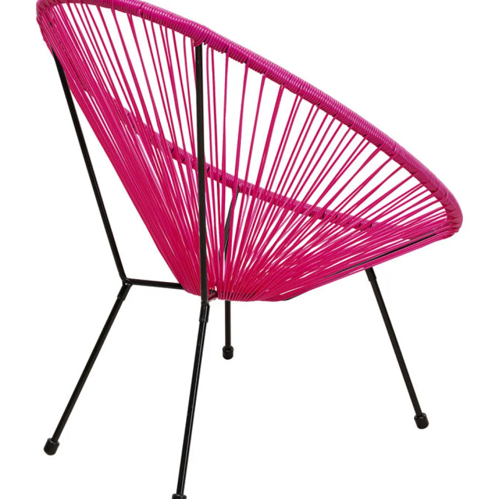 acapulco_nojatuoli_pinkki_2.webp Olohuone | Nojatuolit>KARE Design Acapulco Nojatuoli, Pinkki