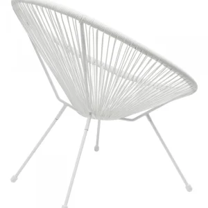 Olohuone | Nojatuolit>KARE Design Acapulco Nojatuoli, Valkoinen