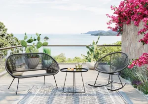 Sohvat | Olohuone>KARE Design Acapulco Penkki, Musta