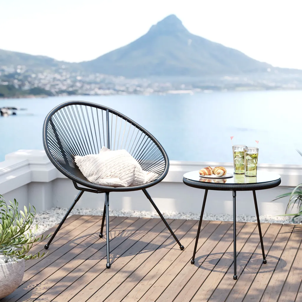 acapulco_pyt_ja_tuoli_musta_osaa_0.webp Sohvapöydät | Olohuone>KARE Design Acapulco Pöytä Ja Tuoli Musta (2/osaa)