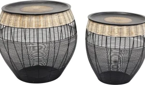 Sohvapöydät>KARE Design African Drums Sivupöytä (2/Setti)