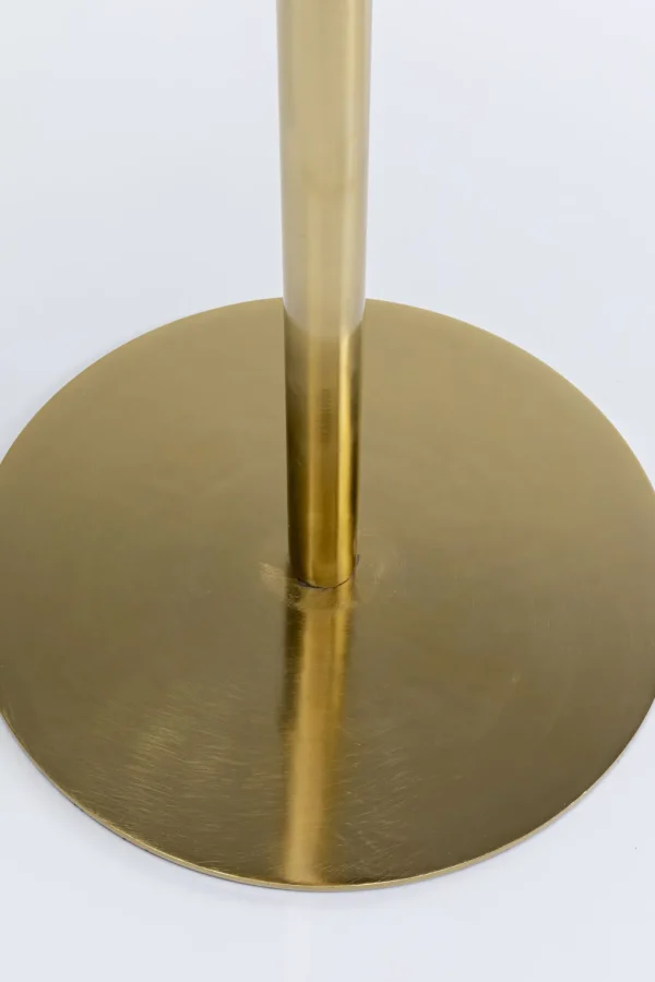 Sohvapöydät>KARE Design Agate Sivupöytä, Luonnonkivi, Metalli Ø25cm