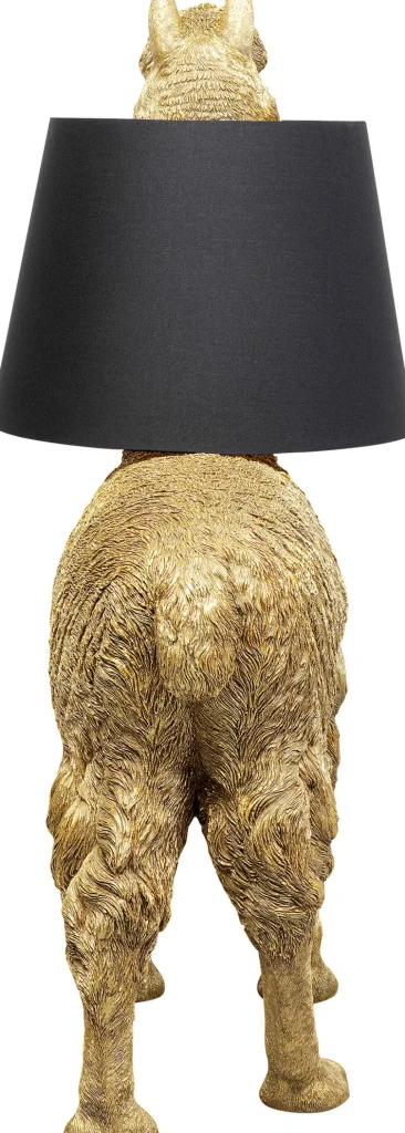 Lattiavalaisimet>KARE Design Alpaca Alpakka Lattiavalaisin Kulta 108 Cm