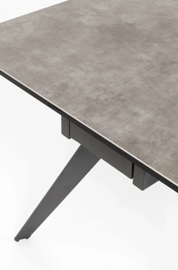 Pöydät>KARE Design Amsterdam Dark Jatkettava Pöytä 200(45+45)x100cm