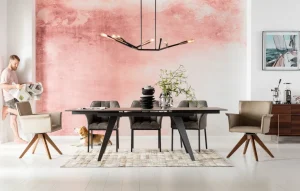 Pöydät>KARE Design Amsterdam Dark Jatkettava Pöytä 200(45+45)x100cm