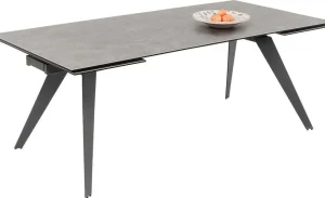 Pöydät>KARE Design Amsterdam Dark Jatkettava Pöytä 200(45+45)x100cm