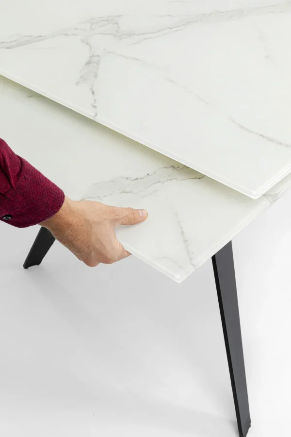 Pöydät>KARE Design Amsterdam Marble Jatkettava Pöytä 160(40+40)x90cm