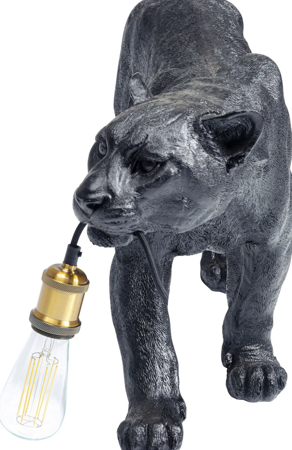 animal_bagheera_pantteri_lattiavalaisin_cm_5.webp Lattiavalaisimet | Olohuone>KARE Design Animal Bagheera Pantteri Lattiavalaisin 40cm