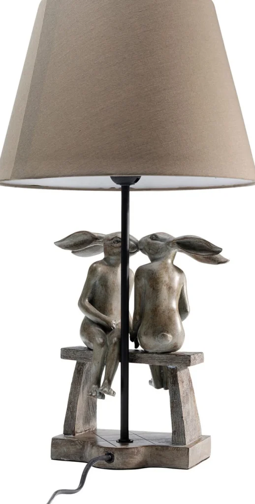 Pöytävalaisimet>KARE Design Animal Bunny Love Puput Pöytävalaisin 53cm