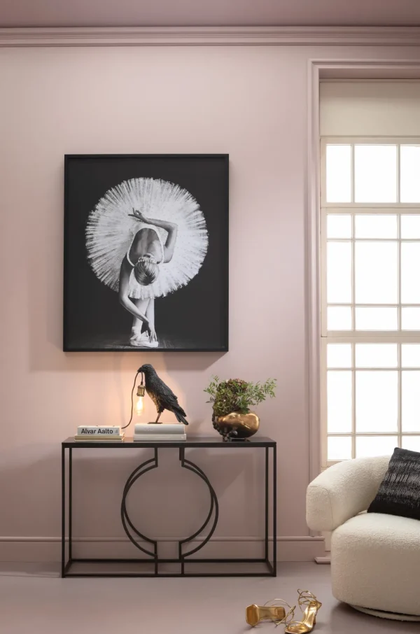 Pöytävalaisimet>KARE Design Animal Crow Varis Pöytävalaisin, Matta Musta 34cm