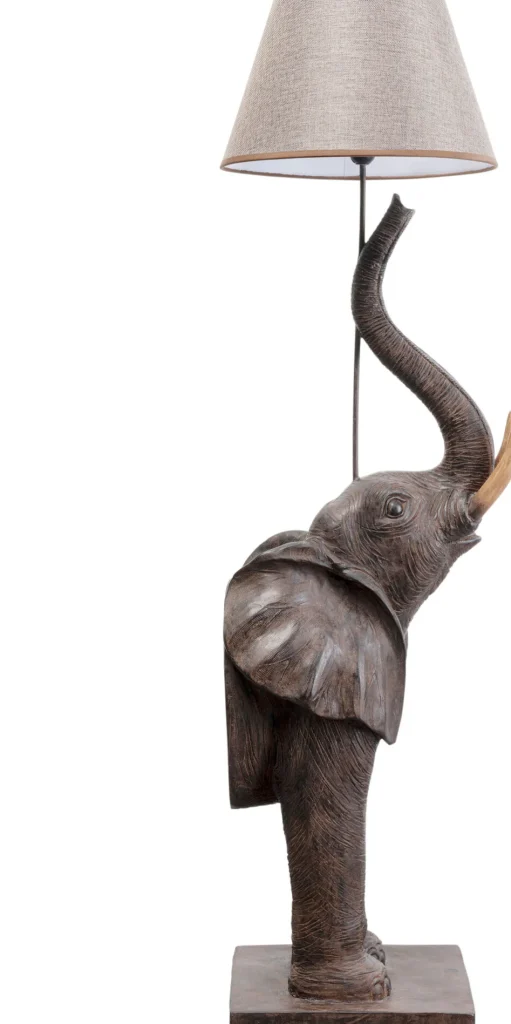 Lattiavalaisimet | Olohuone>KARE Design Animal Elephant Elefantti Lattiavalaisin 154cm