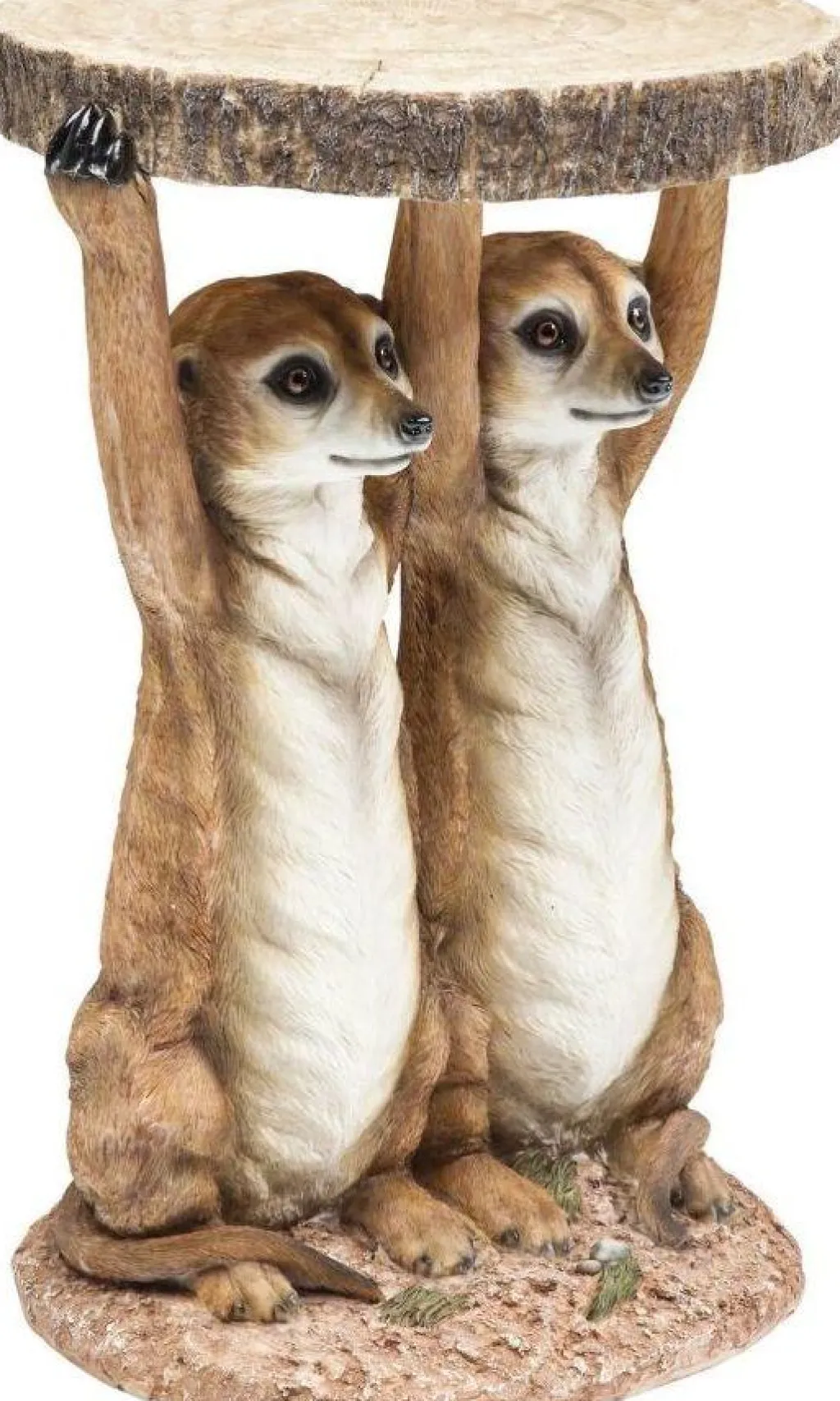 animal_meerkat_sisters_sivupyt_cm_1.webp Sohvapöydät | Olohuone>KARE Design Animal Meerkat Sisters Sivupöytä Ø33cm
