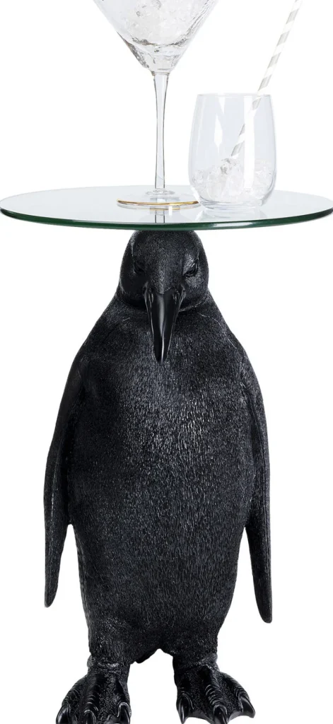 Sohvapöydät | Olohuone>KARE Design Animal Ms Penguin Sivupöytä Ø32cm