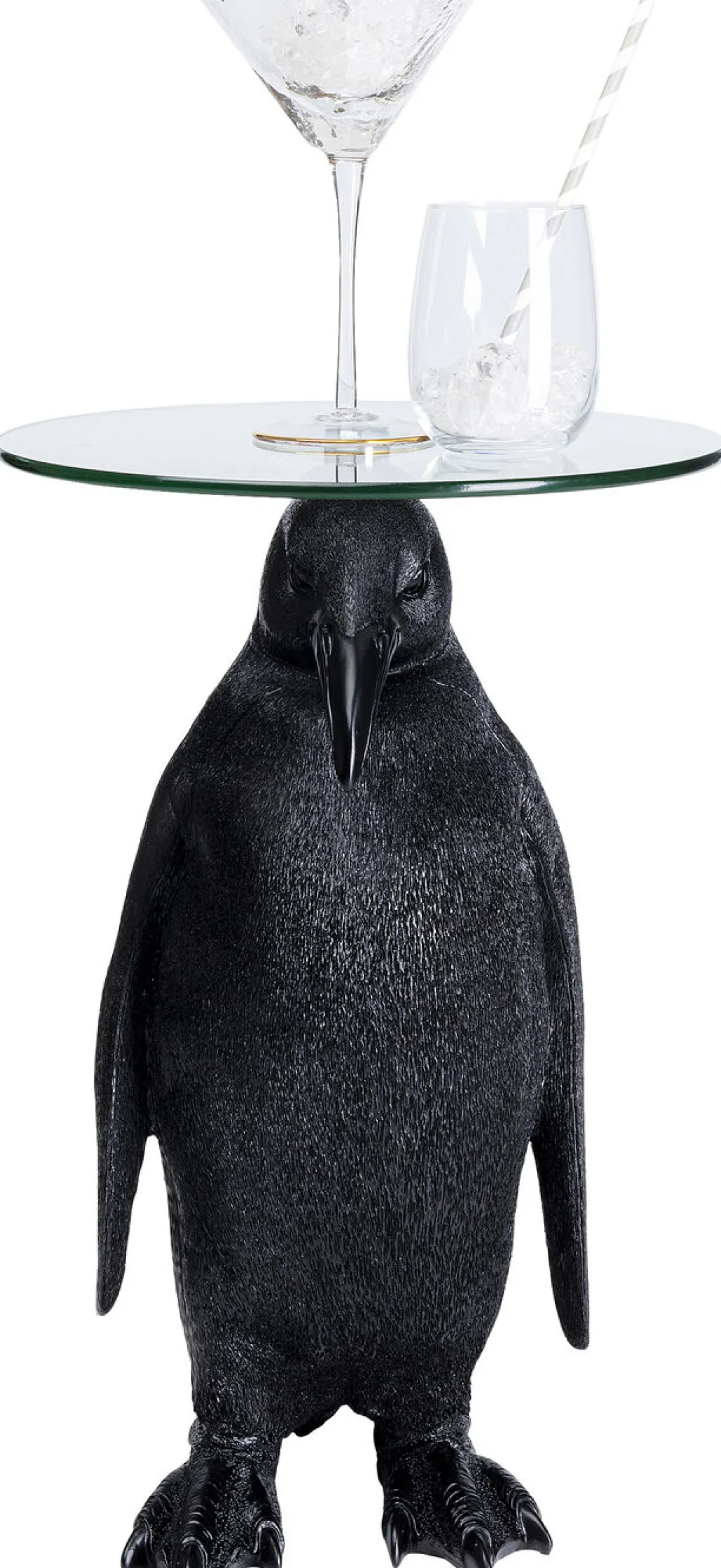 animal_ms_penguin_sivupyt_cm_3.webp Sohvapöydät | Olohuone>KARE Design Animal Ms Penguin Sivupöytä Ø32cm