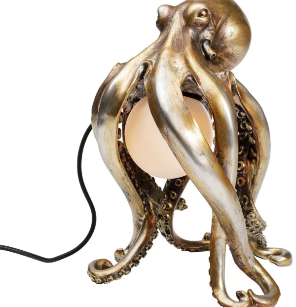 Pöytävalaisimet>KARE Design Animal Octopus Mustekala Pöytävalaisin 34cm