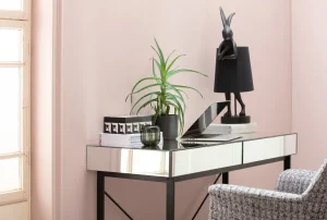 Pöytävalaisimet>KARE Design Animal Rabbit Pupu Pöytävalaisin, Pupulamppu, Matta Musta 68cm
