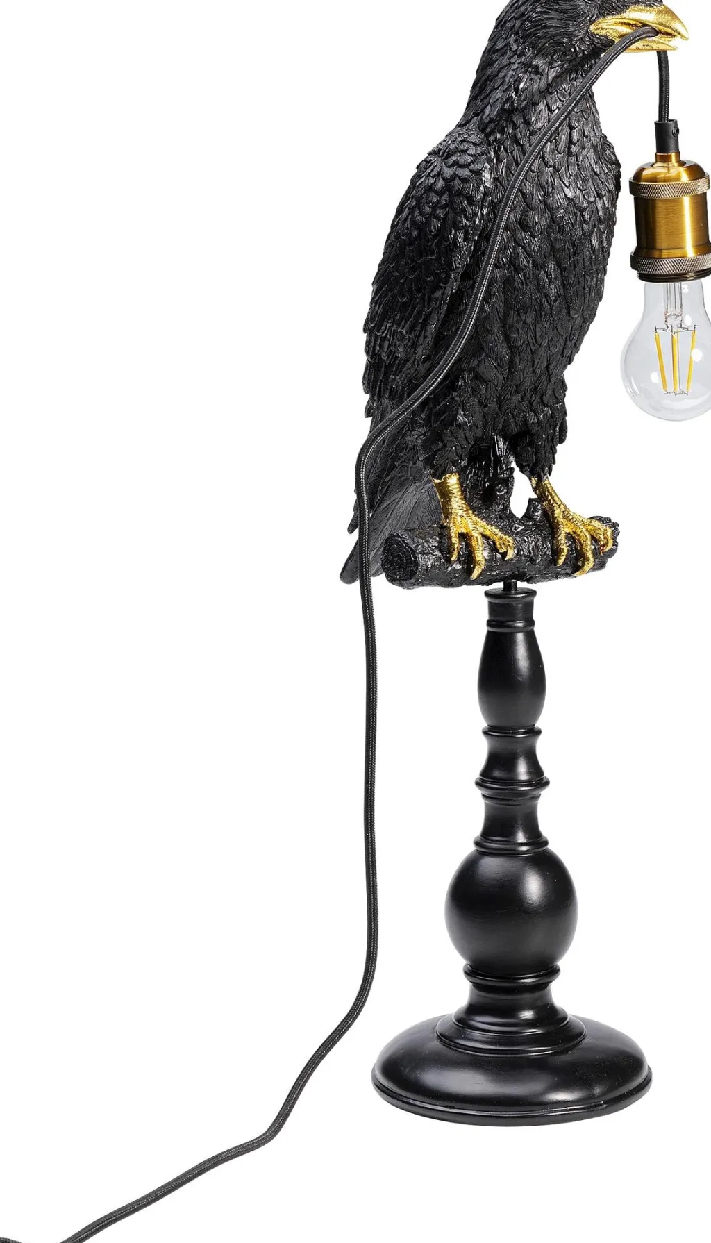 animal_sitting_crow_varis_pytvalaisin_matta_musta_cm_1.webp Pöytävalaisimet>KARE Design Animal Sitting Crow Varis Pöytävalaisin, Matta Musta 61cm
