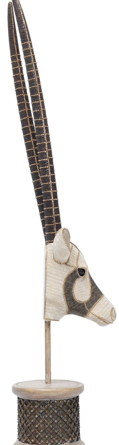 Jalalliset Koriste-Esineet>KARE Design Antelope Head Pearls Antilooppi Koriste-esine 124cm