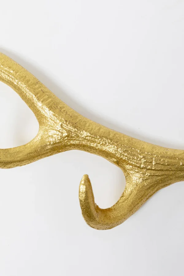 Seinänaulakot>KARE Design Antler Gold Sarvet Seinänaulakko Kulta 35cm