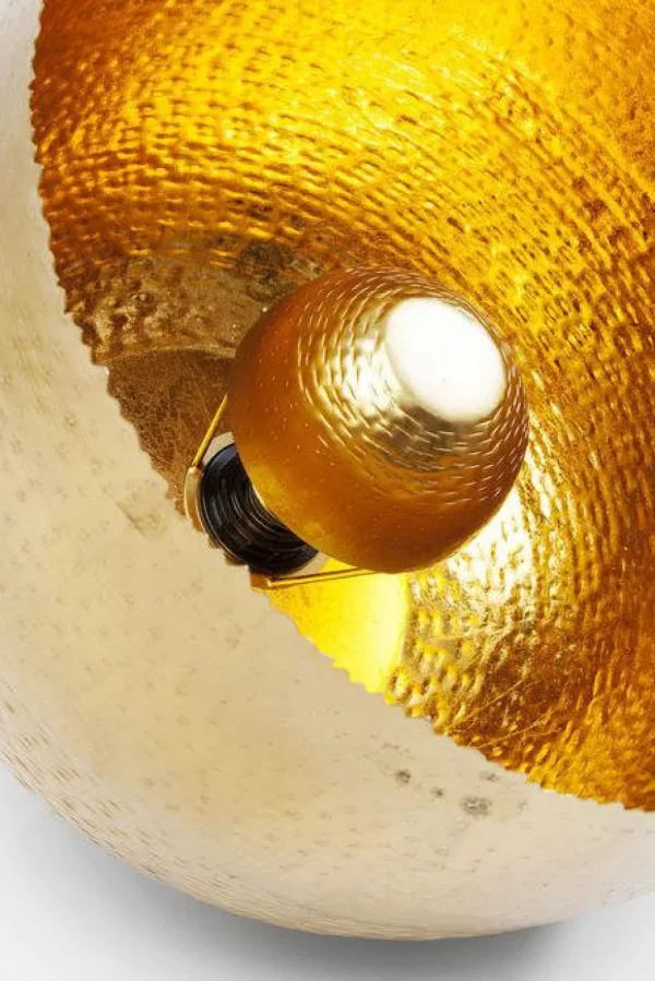 Pöytävalaisimet>KARE Design Apollon Gold Lattiavalaisin, Kulta Ø35cm
