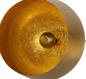 Lattiavalaisimet>KARE Design Apollon Smooth Gold Lattiavalaisin Ø50cm