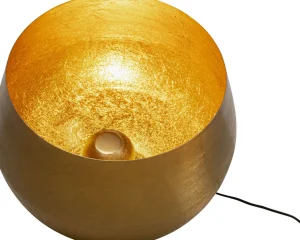 Lattiavalaisimet>KARE Design Apollon Smooth Gold Lattiavalaisin Ø50cm