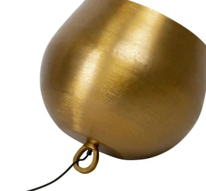 Lattiavalaisimet>KARE Design Apollon Smooth Gold Lattiavalaisin Ø50cm