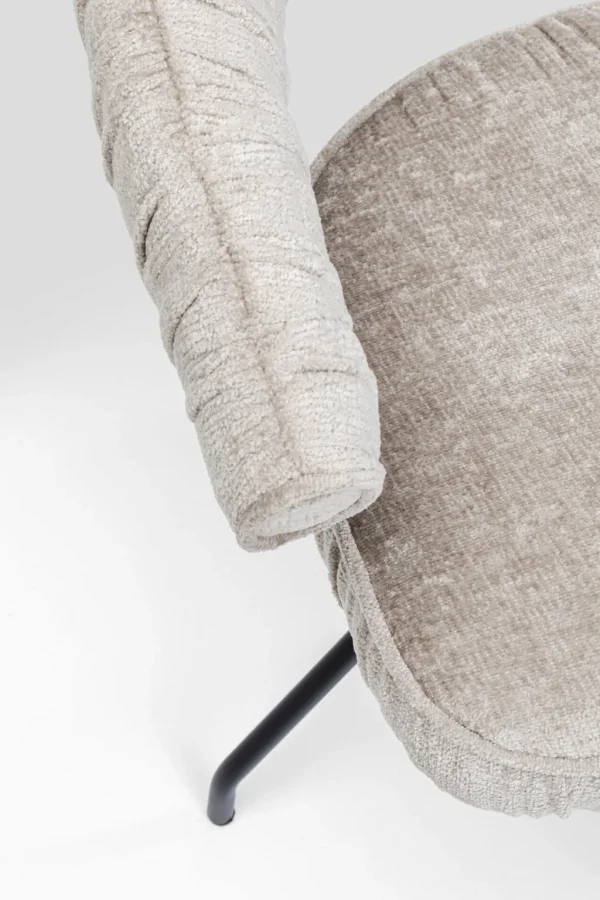 Tuolit>KARE Design Arabella Kääntyvä Tuoli Hopea