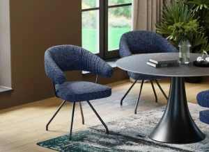 Tuolit>KARE Design Arabella Kääntyvä Tuoli Sininen