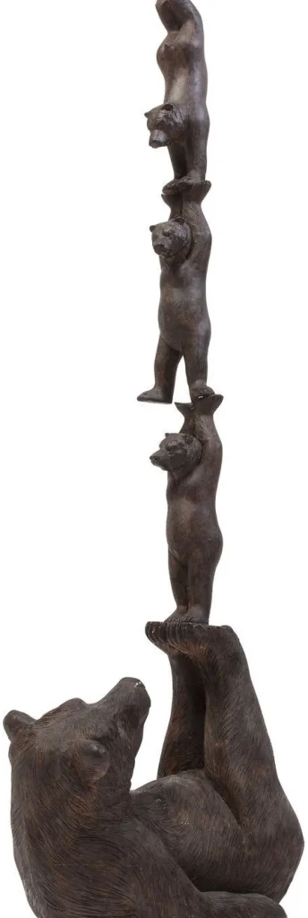 Jalalliset Koriste-Esineet>KARE Design Artistic Bears Balance Karhut Koriste-esine 121cm