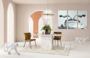 Pöydät>KARE Design Artistico Marble Pöytä, Marmoria 160x90cm