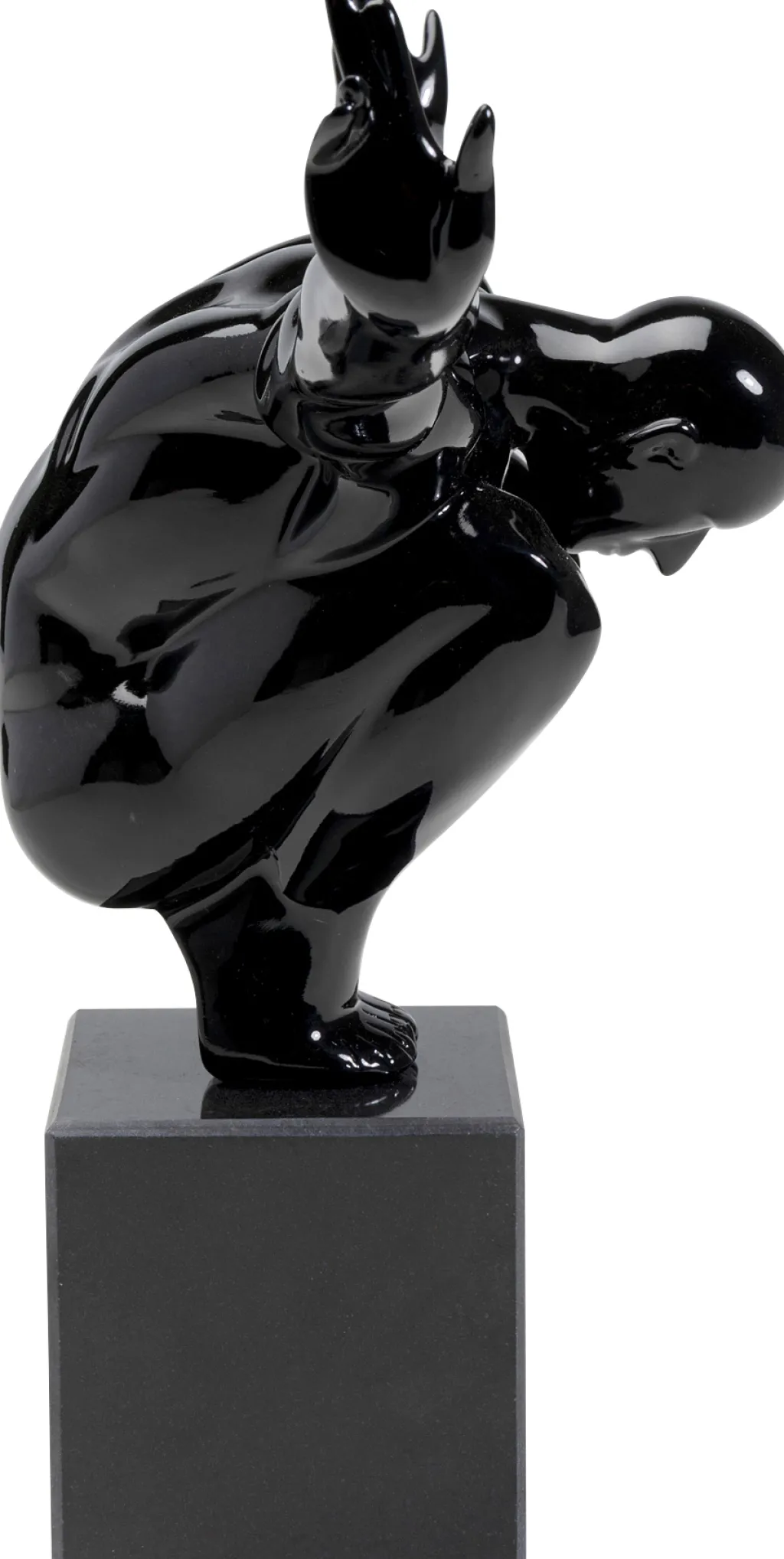 athlet_koristeesine_musta_pieni_cm_2.webp Koriste-Esineet>KARE Design Athlet Koriste-esine, Musta, Pieni 43cm
