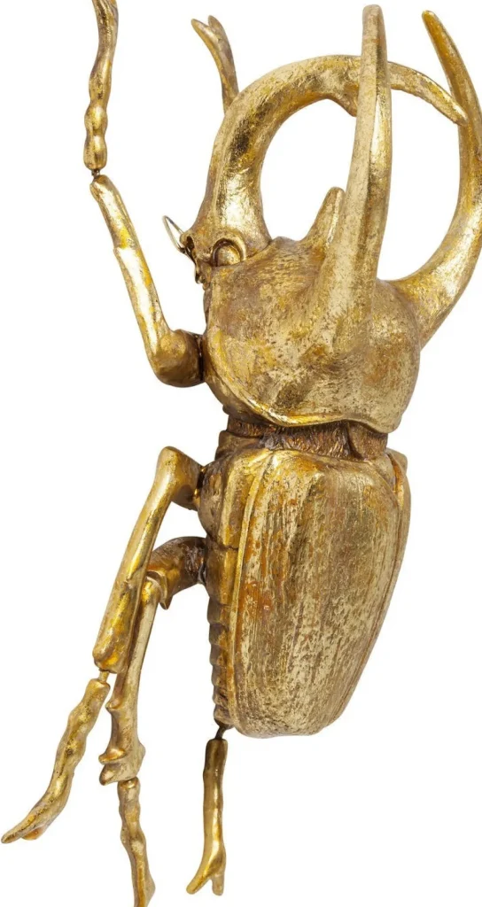 Seinäkoristeet>KARE Design Atlas Beetle Kovakuoriainen Seinäkoriste, Kulta