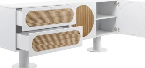 Senkit | Lipastot>KARE Design Atomic Senkki Valkoinen 183x76cm