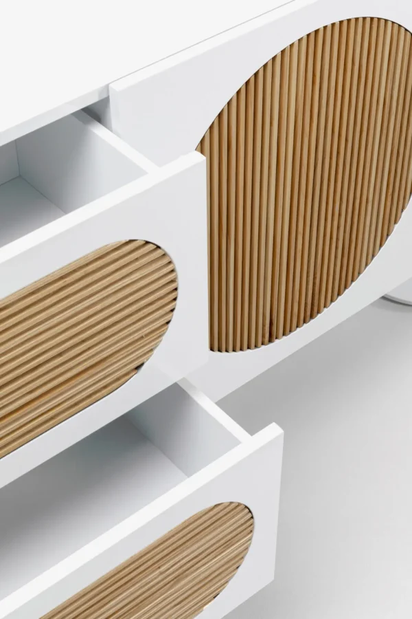 Senkit | Lipastot>KARE Design Atomic Senkki Valkoinen 183x76cm
