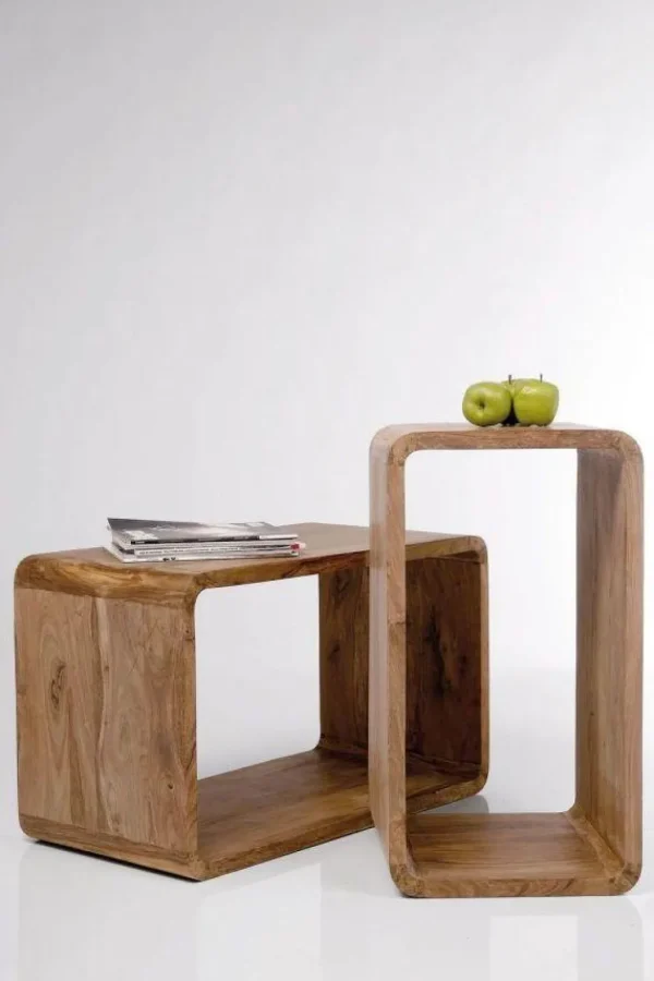 Hyllyt>KARE Design Authentico Cube Rectangular Kuutio (2/Setti)