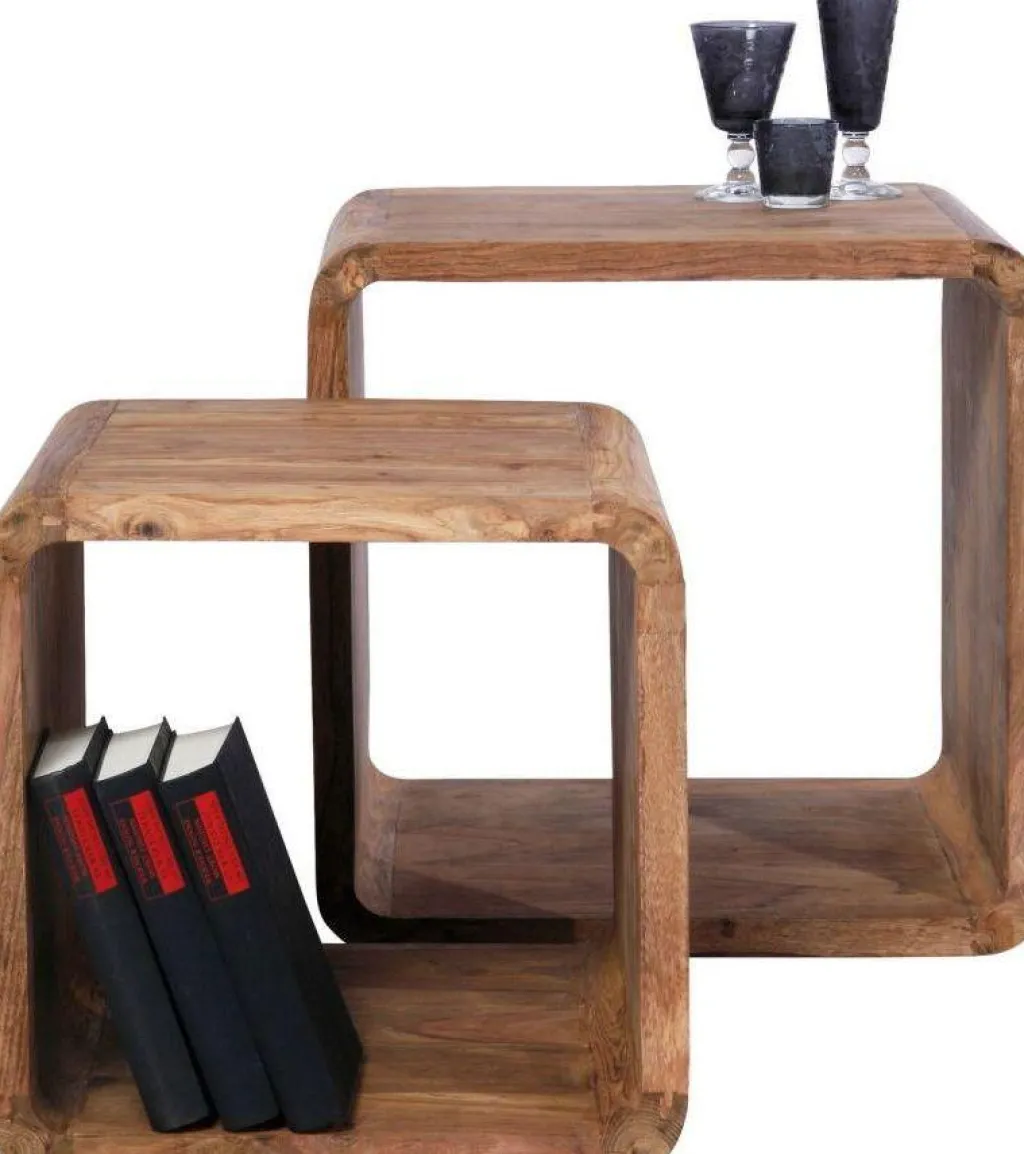 authentico_cube_square_kuutio_setti_4.webp Sohvapöydät>KARE Design Authentico Cube Square Kuutio (2/Setti)